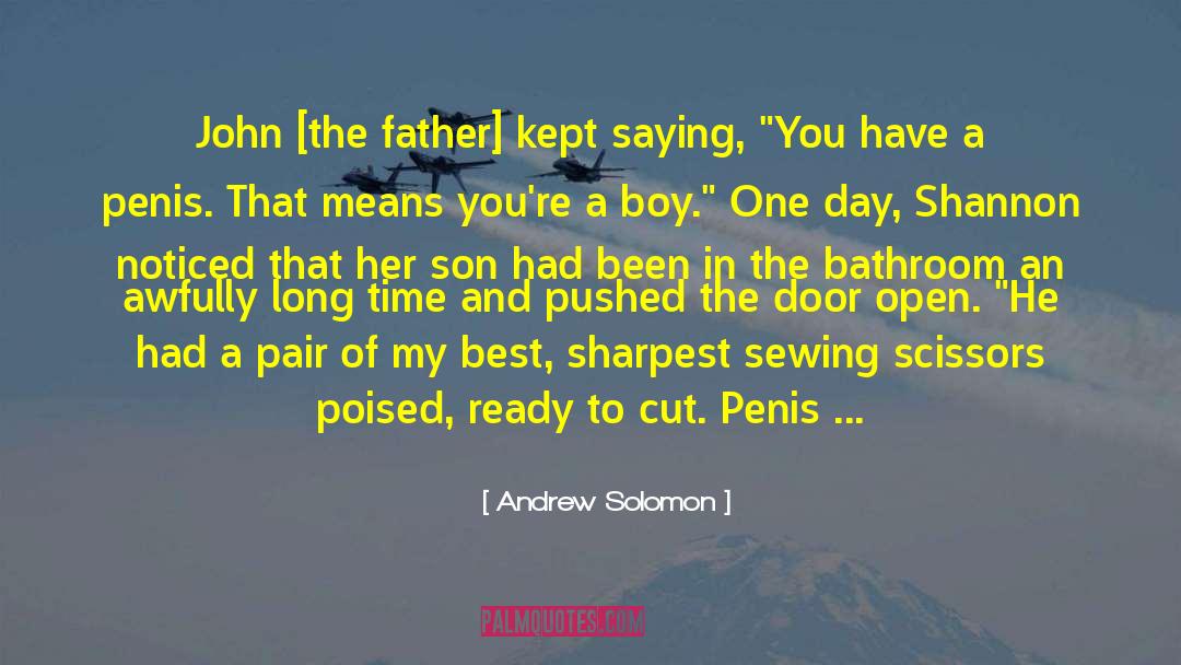 Poised quotes by Andrew Solomon