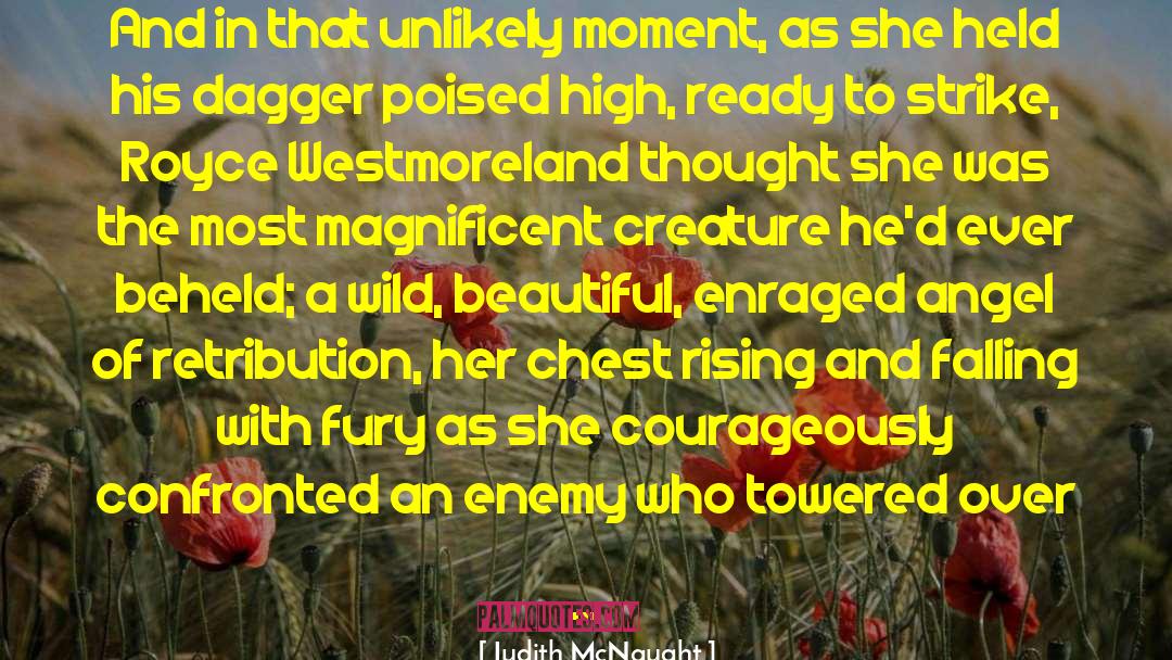 Poised quotes by Judith McNaught