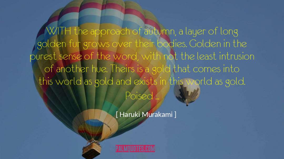 Poised quotes by Haruki Murakami