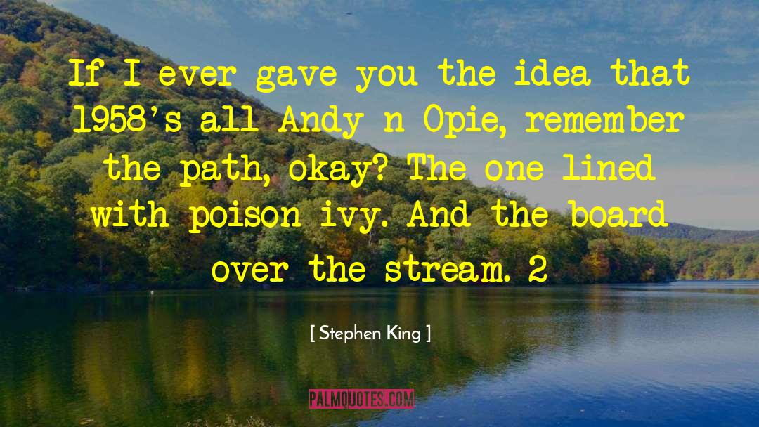Poison Ivy quotes by Stephen King