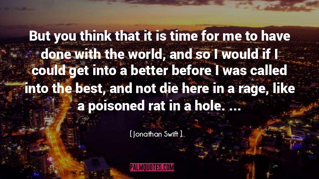 Poisoned quotes by Jonathan Swift