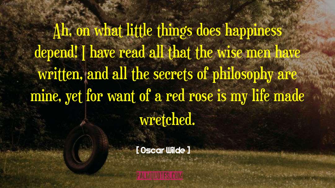 Poisoned Rose quotes by Oscar Wilde