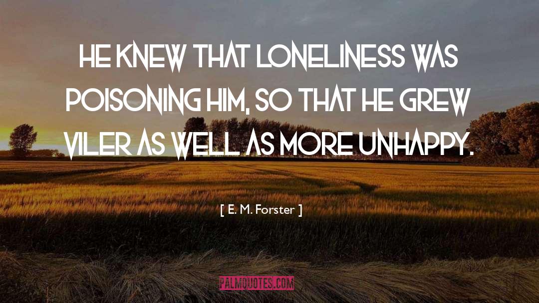 Poisoning quotes by E. M. Forster