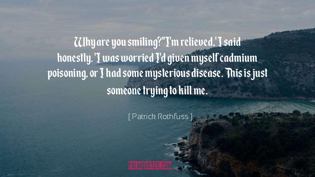 Poisoning Sylvie quotes by Patrick Rothfuss