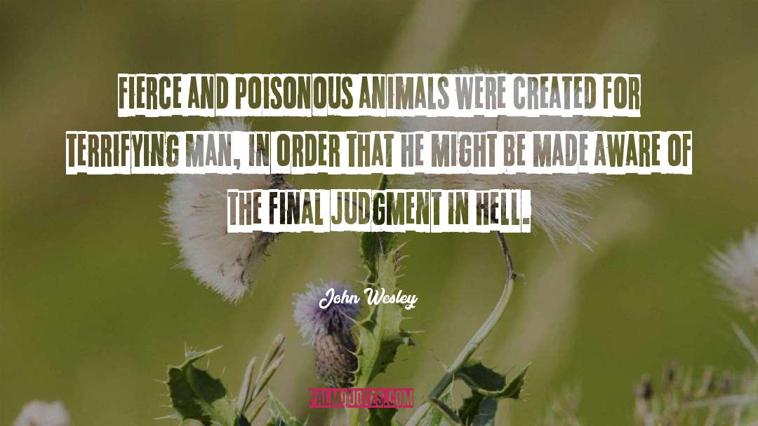 Poisonous quotes by John Wesley