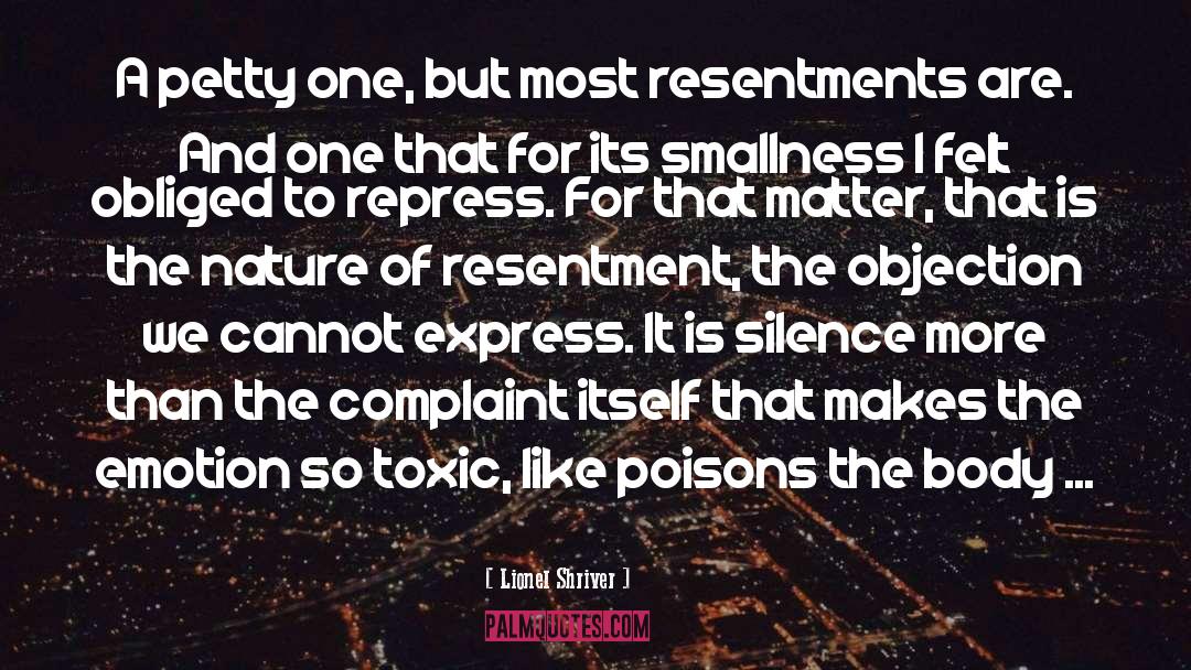 Poisons quotes by Lionel Shriver