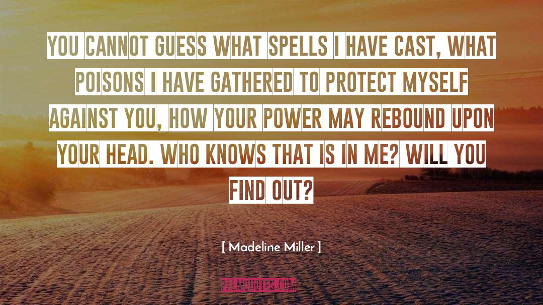 Poisons quotes by Madeline Miller