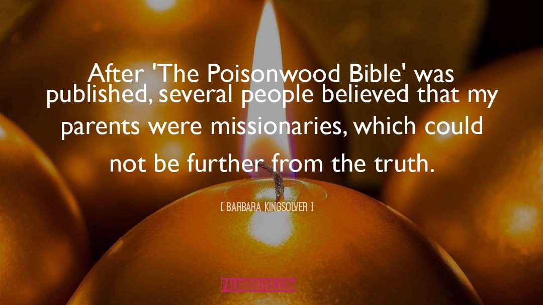 Poisonwood Bible quotes by Barbara Kingsolver