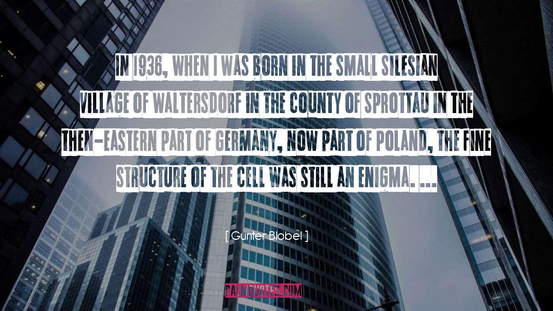 Poland quotes by Gunter Blobel