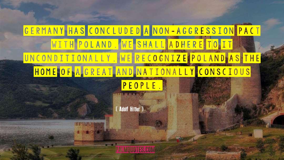 Poland quotes by Adolf Hitler