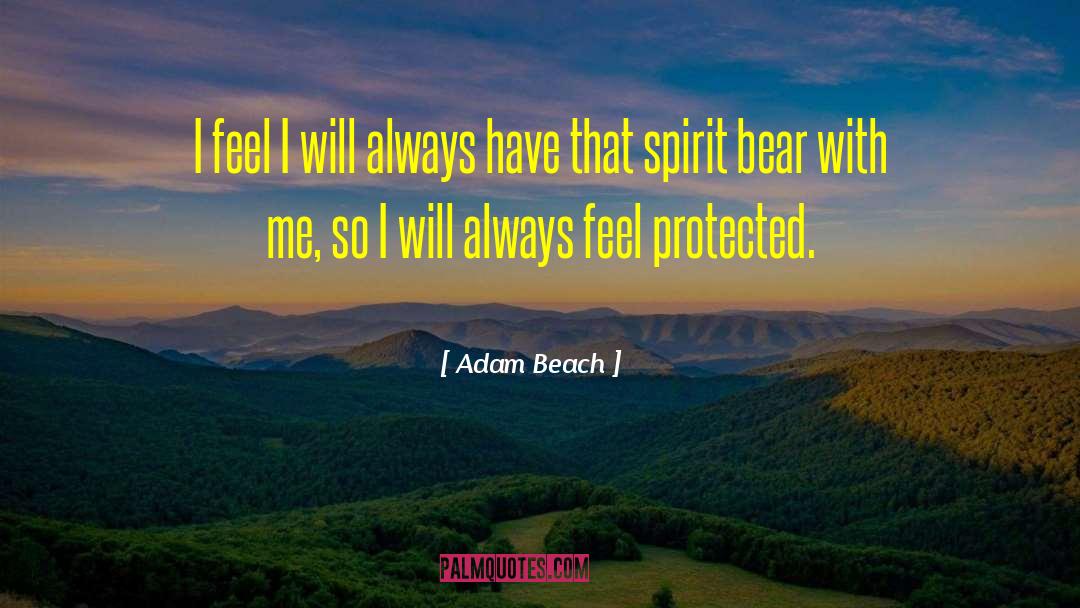 Polar Bear quotes by Adam Beach