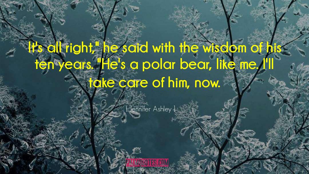 Polar Bear quotes by Jennifer Ashley