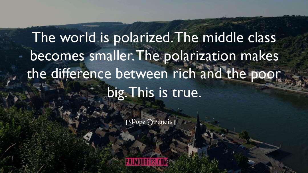 Polarization quotes by Pope Francis
