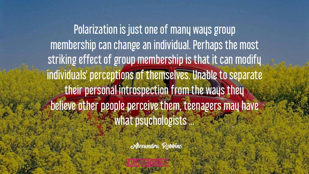 Polarization quotes by Alexandra Robbins