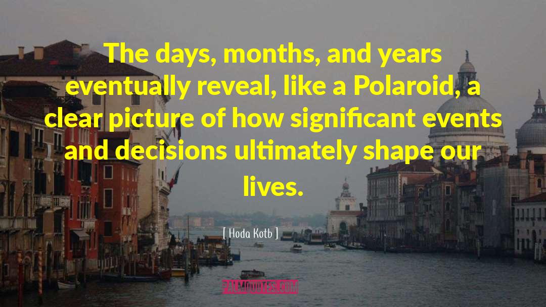 Polaroid quotes by Hoda Kotb