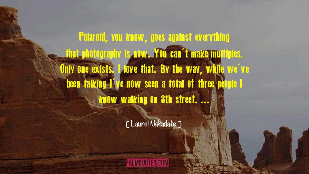 Polaroid quotes by Laurel Nakadate