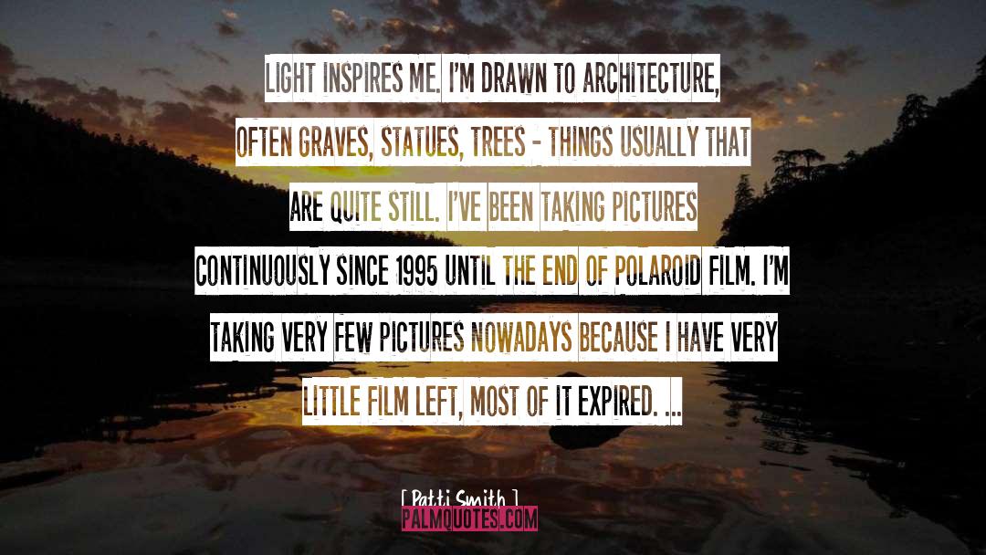 Polaroid quotes by Patti Smith