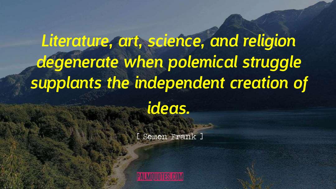 Polemical quotes by Semen Frank