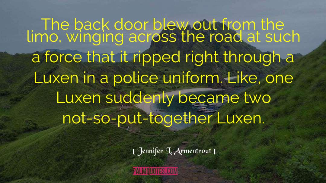 Police Department quotes by Jennifer L. Armentrout