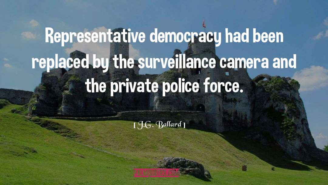 Police Force quotes by J.G. Ballard