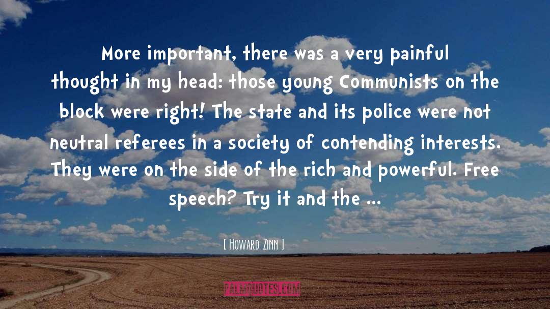 Police Procedures quotes by Howard Zinn