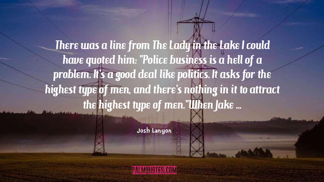 Police Romance quotes by Josh Lanyon