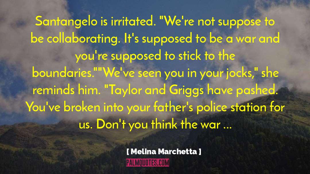 Police Shootings quotes by Melina Marchetta