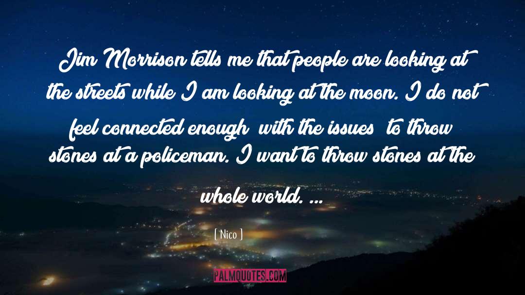 Policeman quotes by Nico