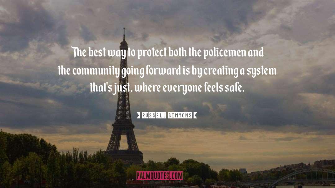 Policemen quotes by Russell Simmons