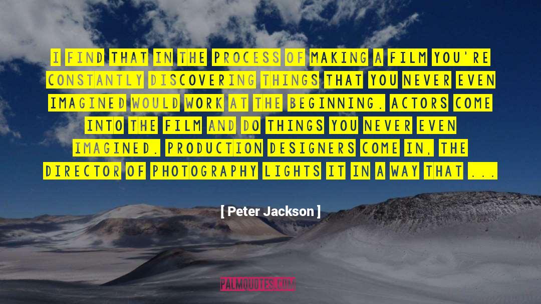 Policy Making Process quotes by Peter Jackson