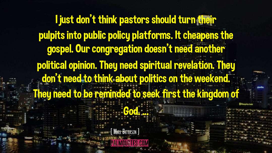 Policy Reform quotes by Mark Batterson