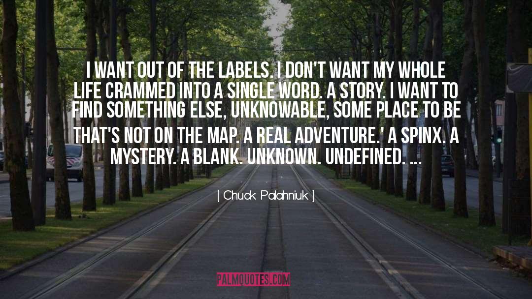 Polillo Map quotes by Chuck Palahniuk