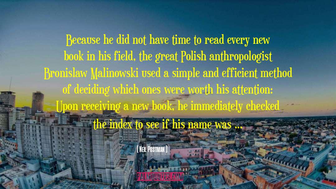Polish quotes by Neil Postman