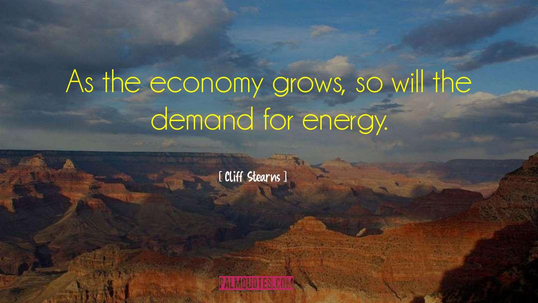 Politcal Economy quotes by Cliff Stearns