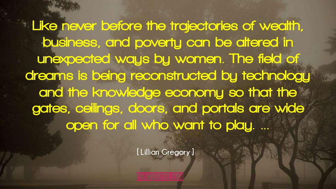 Politcal Economy quotes by Lillian Gregory