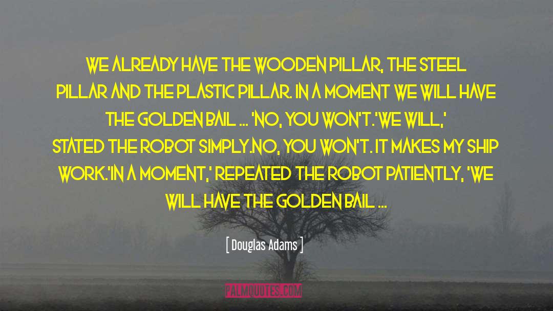 Politcal Humor quotes by Douglas Adams