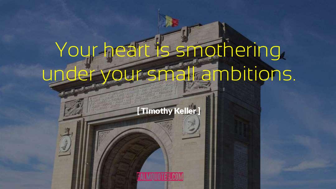 Political Ambition quotes by Timothy Keller