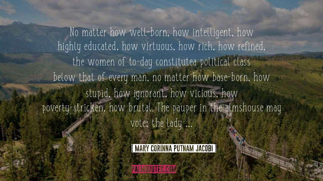 Political Awareness quotes by Mary Corinna Putnam Jacobi