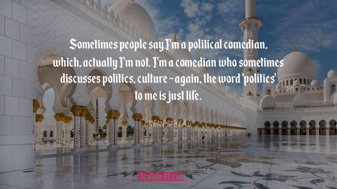 Political Campaigns quotes by Janeane Garofalo