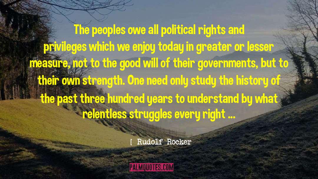 Political Causes quotes by Rudolf Rocker