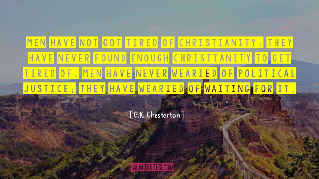 Political Causes quotes by G.K. Chesterton