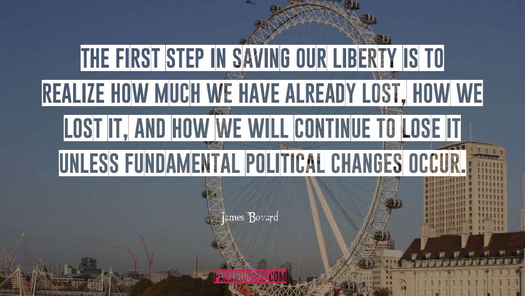 Political Change quotes by James Bovard