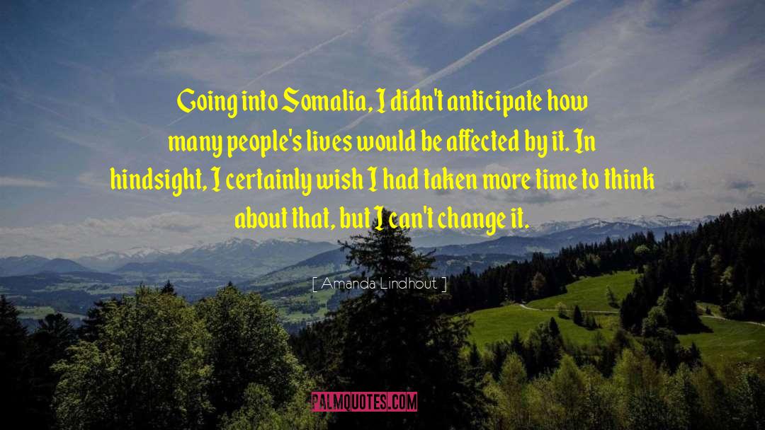 Political Change quotes by Amanda Lindhout