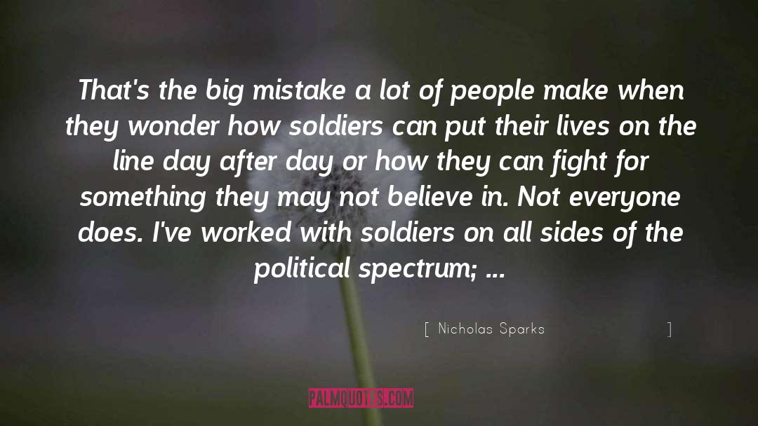 Political Coalition quotes by Nicholas Sparks