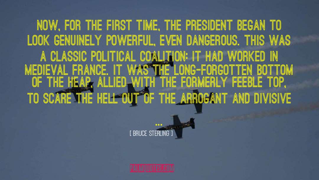 Political Coalition quotes by Bruce Sterling