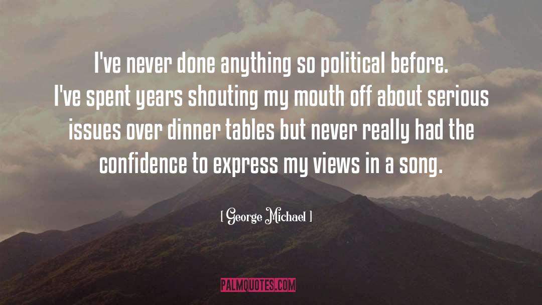 Political Commentaryy quotes by George Michael