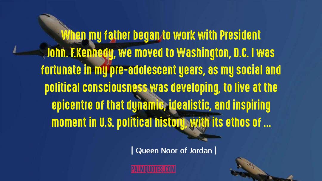 Political Consciousness quotes by Queen Noor Of Jordan