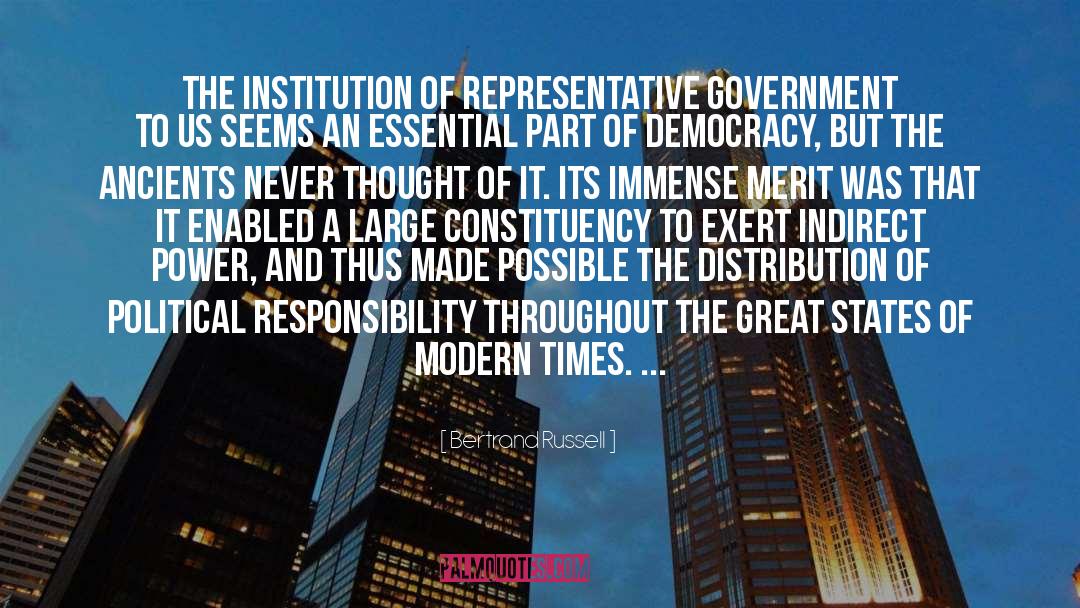 Political Development quotes by Bertrand Russell