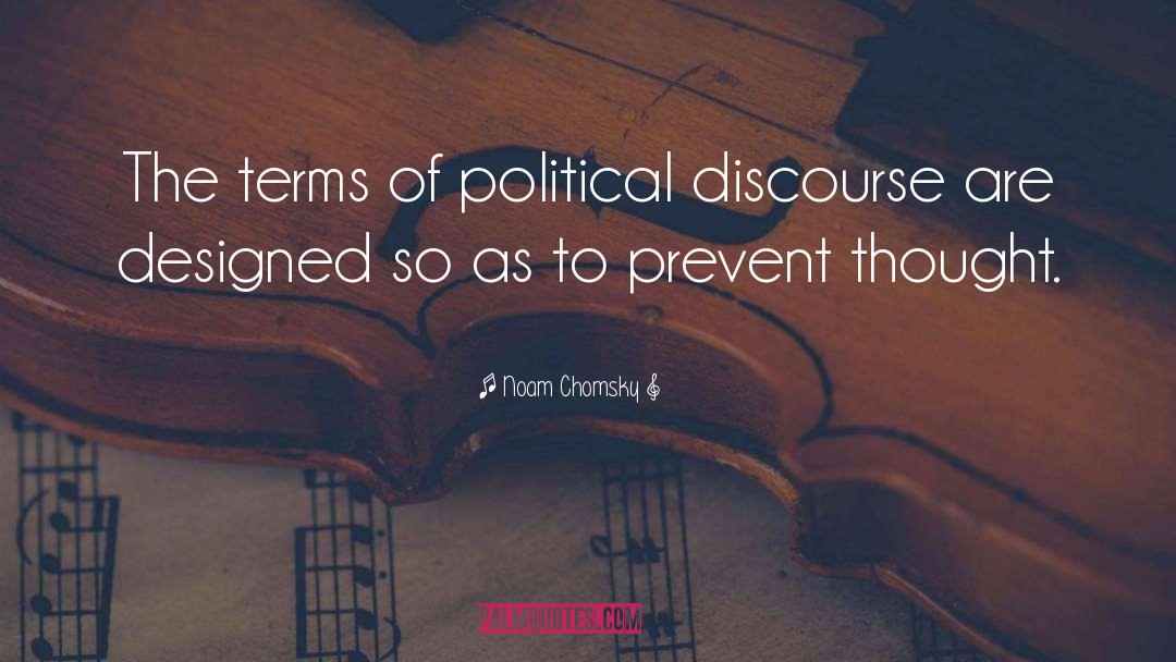 Political Discourse quotes by Noam Chomsky