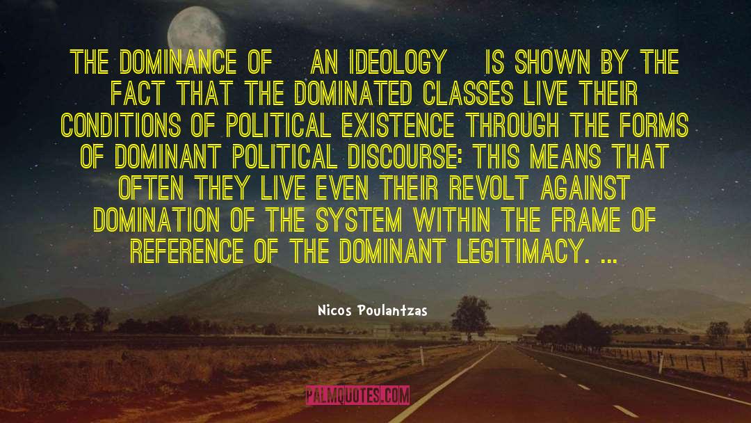 Political Discourse quotes by Nicos Poulantzas